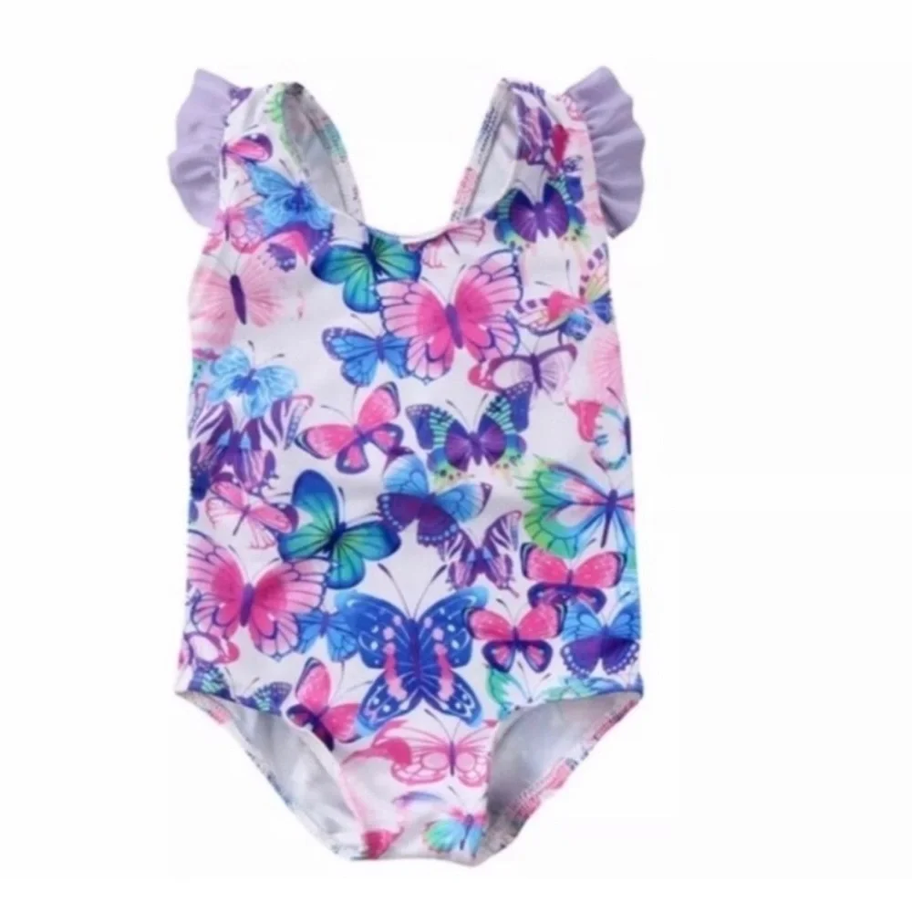 CLOSET CLEAN OUT! NWOT Infant One-Piece Butterfly Bathing Suit 3–6 months